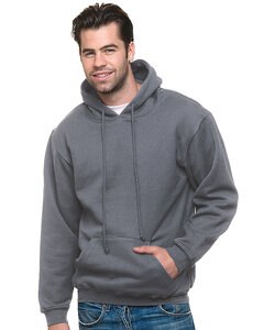 Bayside 2160BA - Unisex Union Made Hooded Pullover Charcoal