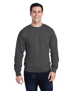 J. America 8870JA - Adult Triblend Crewneck Sweatshirt