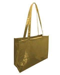 Liberty Bags A134M - Metallic Deluxe Tote Jr Gold