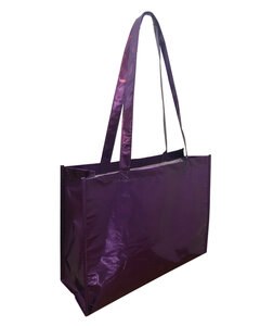 Liberty Bags A134M - Metallic Deluxe Tote Jr Purple
