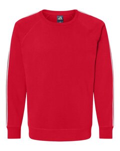 J. America 8641JA - Men's Rival Crewneck Sweatshirt Red
