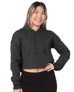 Bayside 7750 - Ladies Cropped Pullover Hooded Sweatshirt