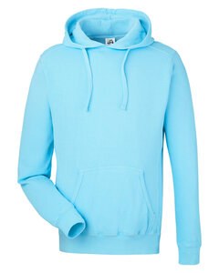 J. America 8730JA - Unisex Pigment Dyed Fleece Hooded Sweatshirt Capri