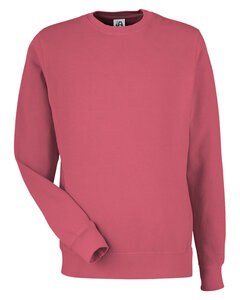 J. America 8731JA - Unisex Pigment Dyed Fleece Sweatshirt Garnet