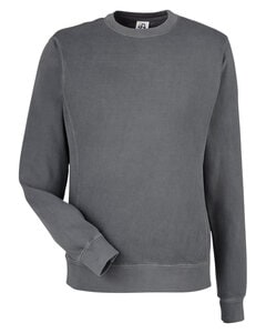 J. America 8731JA - Unisex Pigment Dyed Fleece Sweatshirt Lead