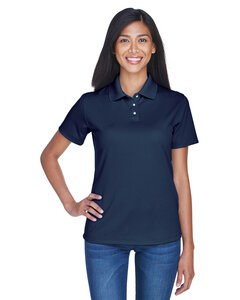 UltraClub 8445L - Ladies Cool & Dry Stain-Release Performance Polo Navy