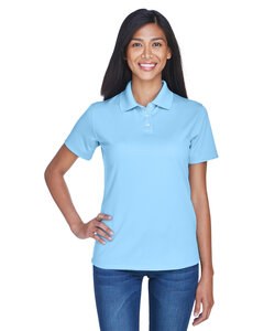 UltraClub 8445L - Ladies Cool & Dry Stain-Release Performance Polo Columbia Blue