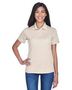 UltraClub 8445L - Ladies Cool & Dry Stain-Release Performance Polo Stone