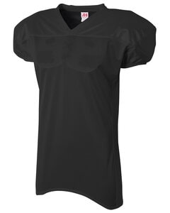 A4 N4242 - Adult Nickleback Tricot Body Skill Sleeve Football Jersey Black