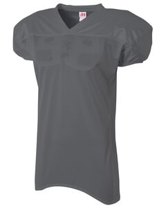 A4 N4242 - Adult Nickleback Tricot Body Skill Sleeve Football Jersey Graphite