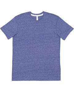 LAT 6991 - Men's Harborside Melange Jersey T-Shirt Royal Melange