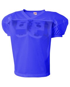 A4 N4260 - Adult Drills Polyester Mesh Practice Jersey Royal