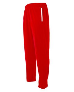 A4 N6199 - Adult League Warm Up Pant Scarlet/White