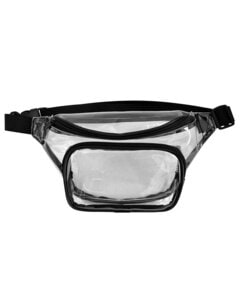 Liberty Bags 5772 - Clear Fanny Pack Black