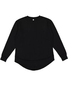 LAT 3525 - Ladies Weekend Tunic Fleece Black