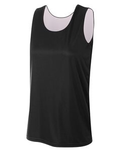 A4 NW2375 - Ladies Performance Jump Reversible Basketball Jersey Black/White