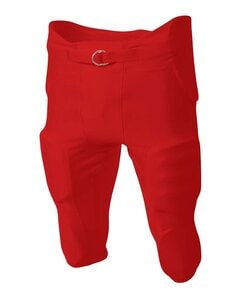 A4 NB6198 - Boy's Integrated Zone Football Pant Scarlet