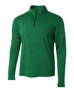 A4 N4010 - Mens Tonal Space-Dye Quarter-Zip