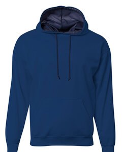 A4 N4279 - Men's Sprint Tech Fleece Hooded Sweatshirt Navy