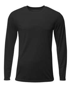 A4 N3425 - Men's Sprint Long Sleeve T-Shirt Black