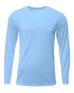 A4 N3425 - Men's Sprint Long Sleeve T-Shirt Light Blue