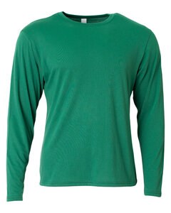 A4 N3029 - Men's Softek Long-Sleeve T-Shirt Forest
