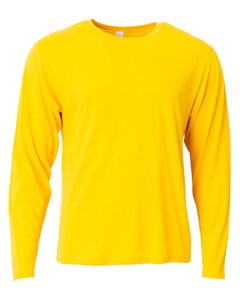 A4 N3029 - Men's Softek Long-Sleeve T-Shirt Gold