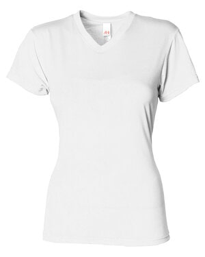 A4 NW3013 - Ladies Softek V-Neck T-Shirt