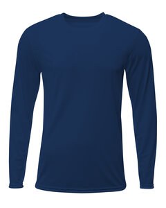 A4 NB3425 - Youth Long Sleeve Sprint T-Shirt Navy