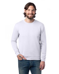 Alternative Apparel 8800PF - Unisex Eco-Cozy Fleece  Sweatshirt White