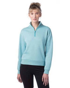 Alternative Apparel 8808PF - Ladies Mock Quarter-Zip