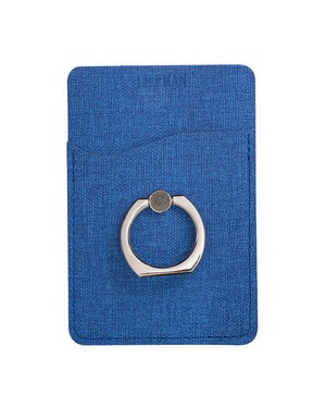 Leeman LG-9397 - RFID Phone Pocket With Metal Ring Phone Stand