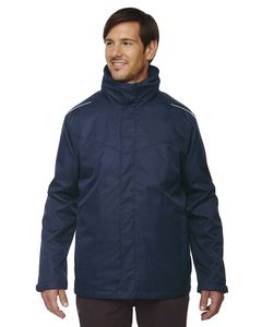 Ash City Core 365 88205T - Region Mens Tall 3-In-1 Jackets With Fleece Liner