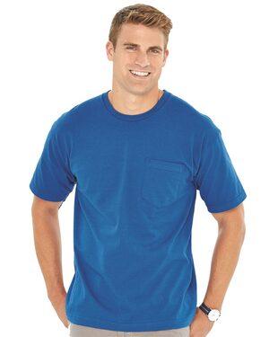 Bayside 5070 - USA-Made Short Sleeve T-Shirt With a Pocket