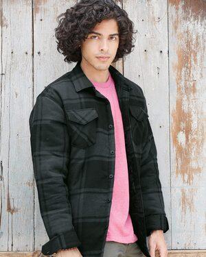 Burnside B8610 - Quilted Flannel Jacket