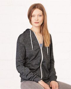 Bella+Canvas 3739 - Unisex Full-Zip Hooded Sweatshirt