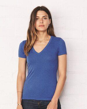 Bella+Canvas 8435 - Ladies Triblend Deep V-Neck T-Shirt