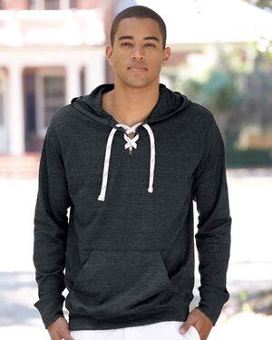 J. America 8231 - Sport Lace Jersey Hooded Pullover T-Shirt