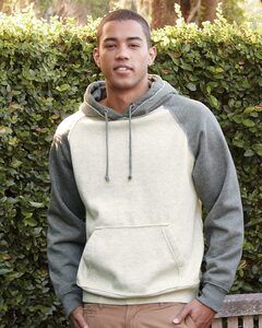 J. America 8885 - Vintage Heather Hooded Sweatshirt