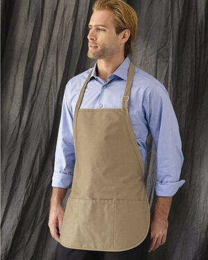 Liberty Bags 5507 - Adjustable Neck Strap Three Pocket Apron