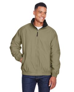 Harriton M740 - Fleece-Lined Nylon Jacket