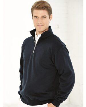 Bayside 920 - USA-Made Quarter-Zip Pullover Sweatshirt