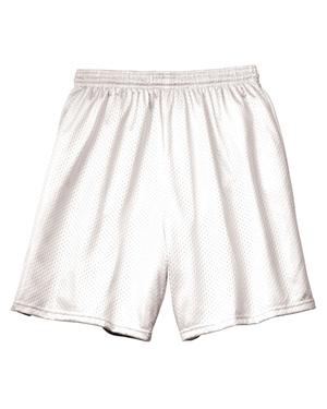 A4 N5293 - Adult 7" Inseam Lined Tricot Mesh Shorts