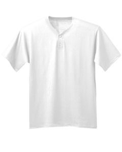 A4 N3143 - Adult Tek 2-Button Henley Jersey