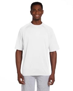 Harriton M322 - 4.2 oz. Athletic Sport Colorblock T-Shirt