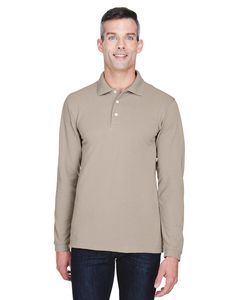 Harriton M265L - 5.6 oz. Easy Blend Long-Sleeve Polo