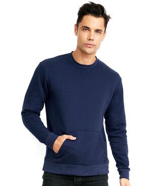 Next Level NL9001 - Unisex Fleece Crew with Pocket