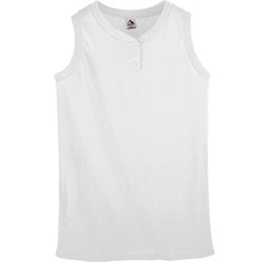 Augusta Sportswear 550 - Ladies Sleeveless Two Button Softball Jersey