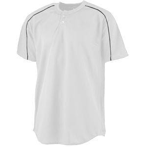 Augusta Sportswear 585 - Wicking Two Button Baseball Jersey