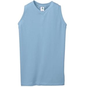 Augusta Sportswear 557 - Girls Sleeveless V Neck Poly/Cotton Jersey